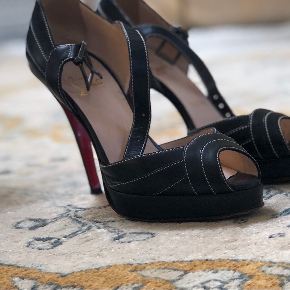Christian Louboutin heels in black